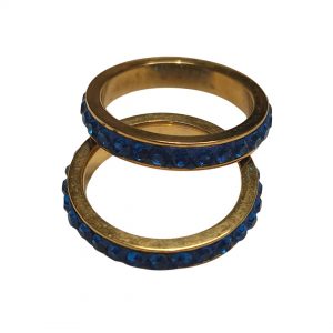 δαχτυλίδι shimmer blue ring