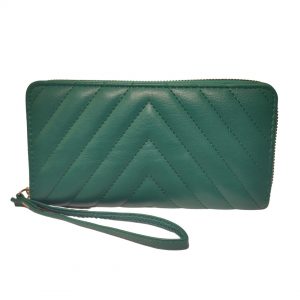 πορτοφόλι emerald green πίσω