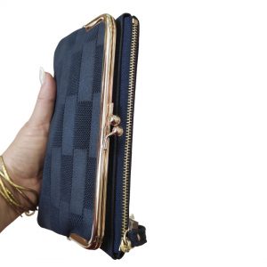 πορτοφόλι kelly wallet blue πάνω