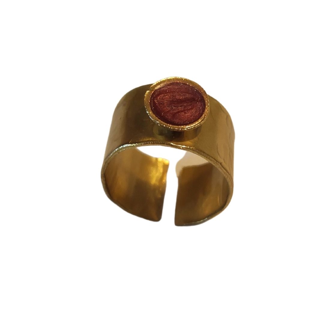 ring.10173 δαχτυλίδι Chevalier's old rose ring