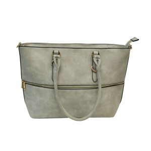 Gray - White Bag