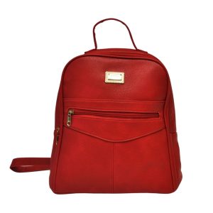 Red Golden Bag μπροστά