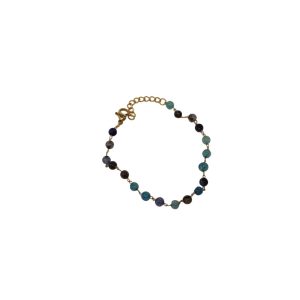 Semi precious bracelet blue