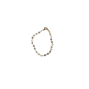 Semi precious bracelet white